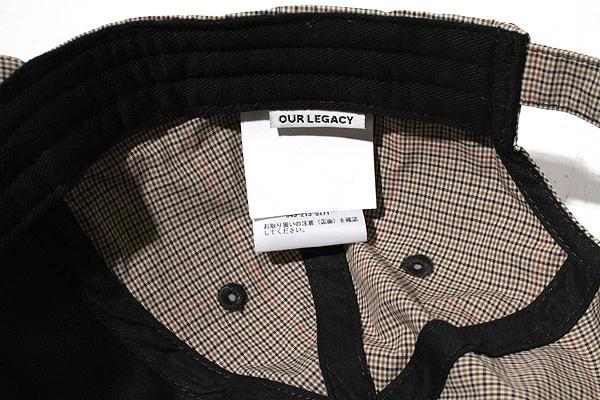 24SS OUR LEGACY アワーレガシー Ballcap ボールキャップ