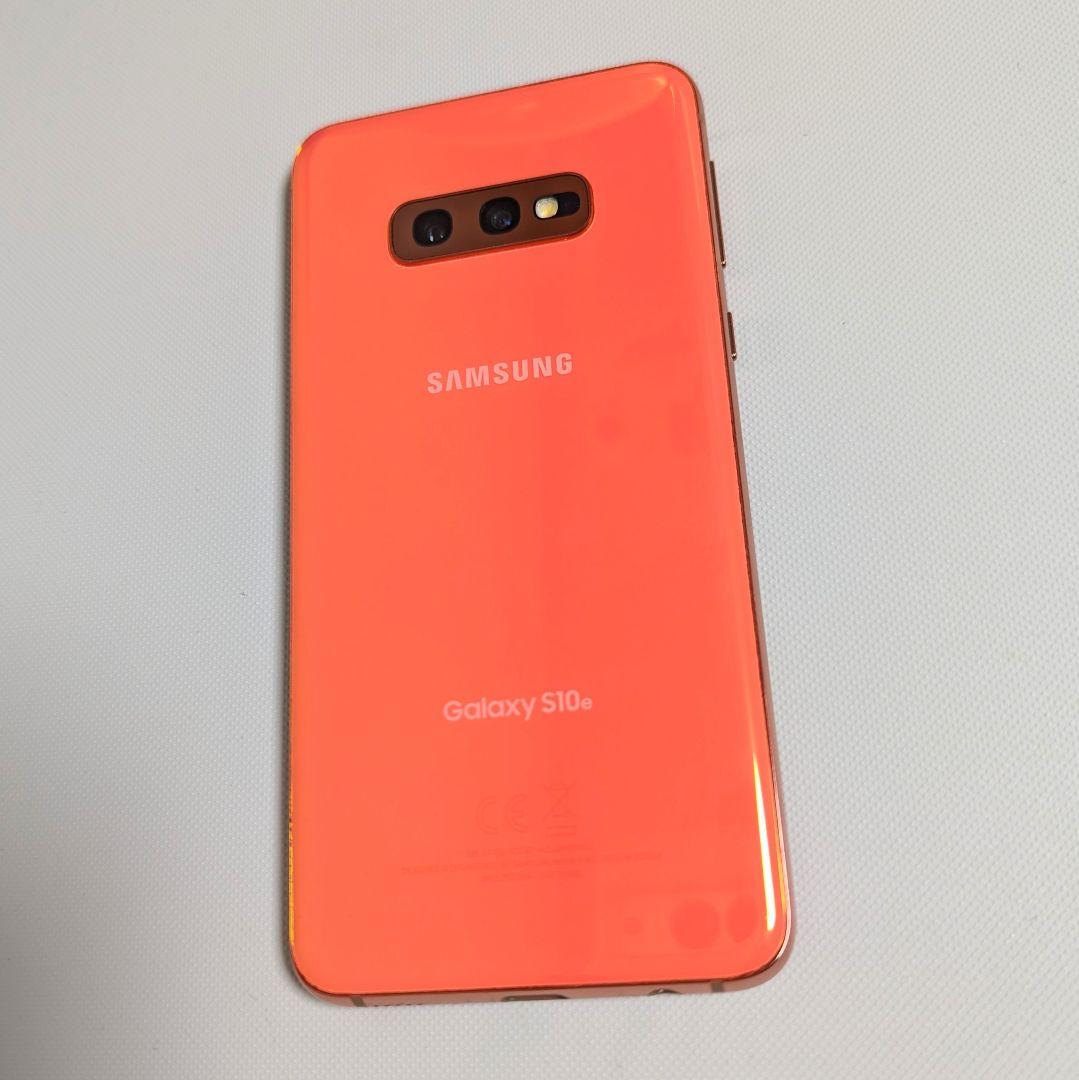 購入したキャリアSIMフリーGalaxy S10e SM-G970U1 Flamingo Pink