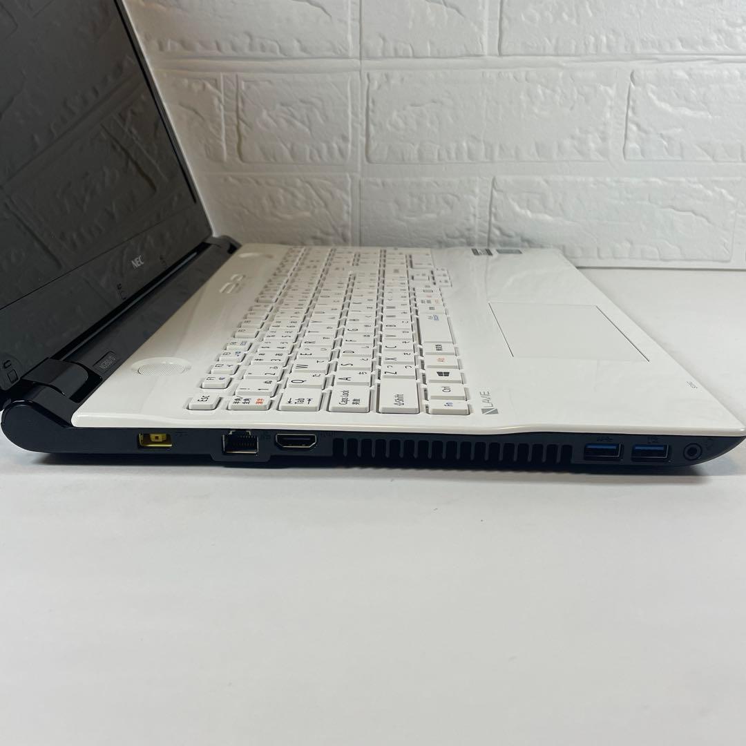 【大容量】NEC☆LAVIE☆SSD512GB⭐︎ホワイト☆i3☆快適ですぐ使える 【大容量】NEC☆LAVIE☆SSD512GB⭐︎ホワイト☆i3☆快適ですぐ使える