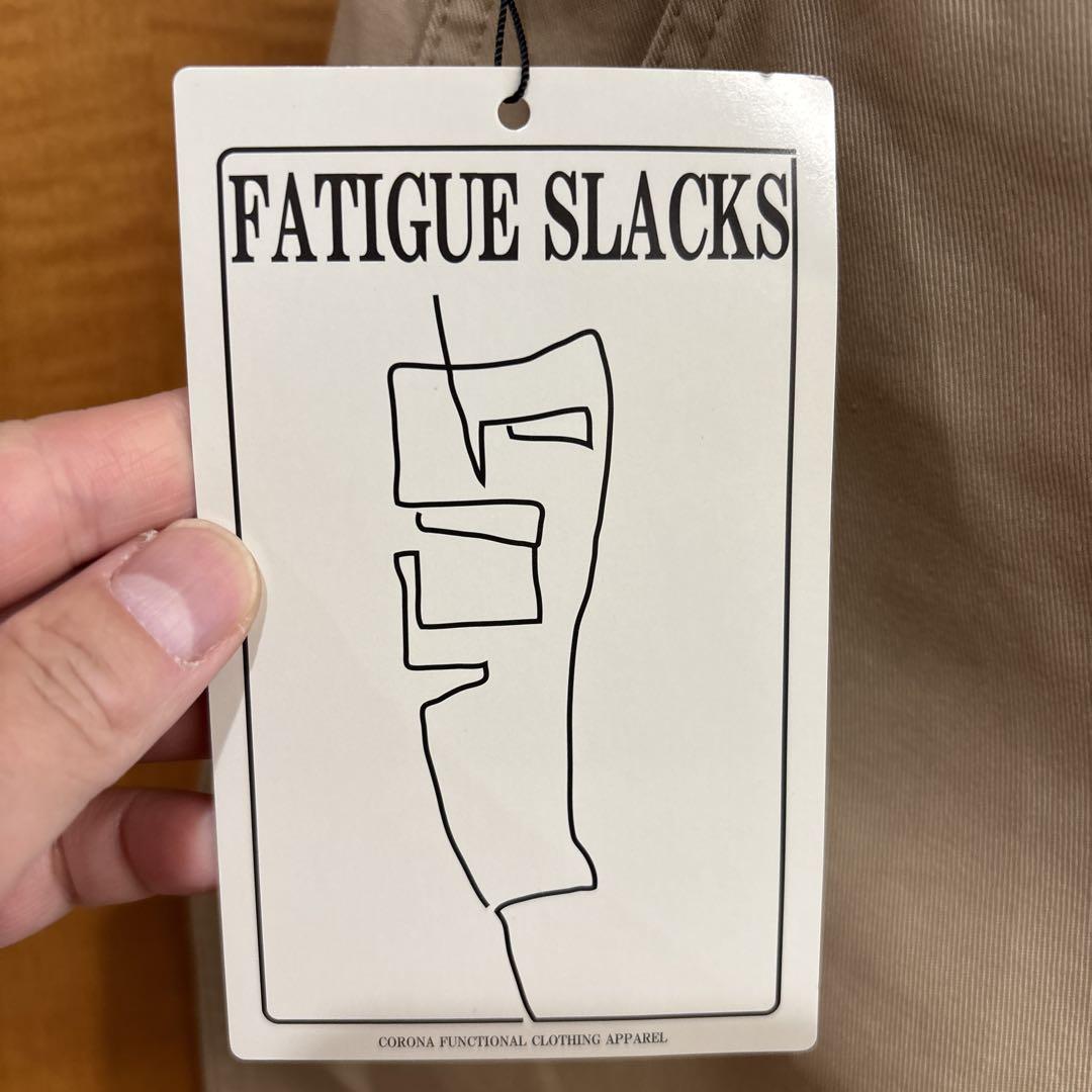 nomad FATIGUE SLACKS ベージュ チノパン 新品タグ付き
