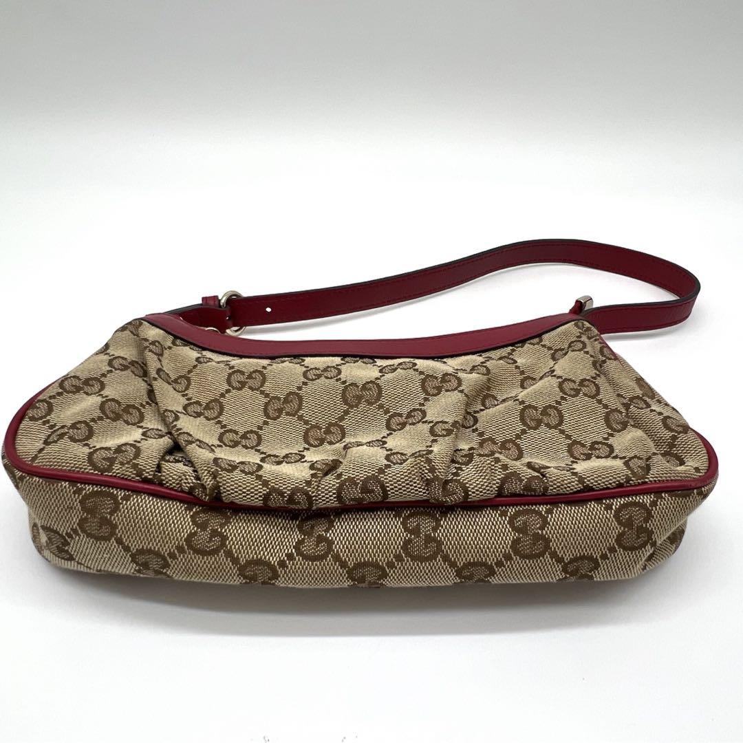 GUCCI 245938 アクセサリーポーチ GG柄 キャンバス