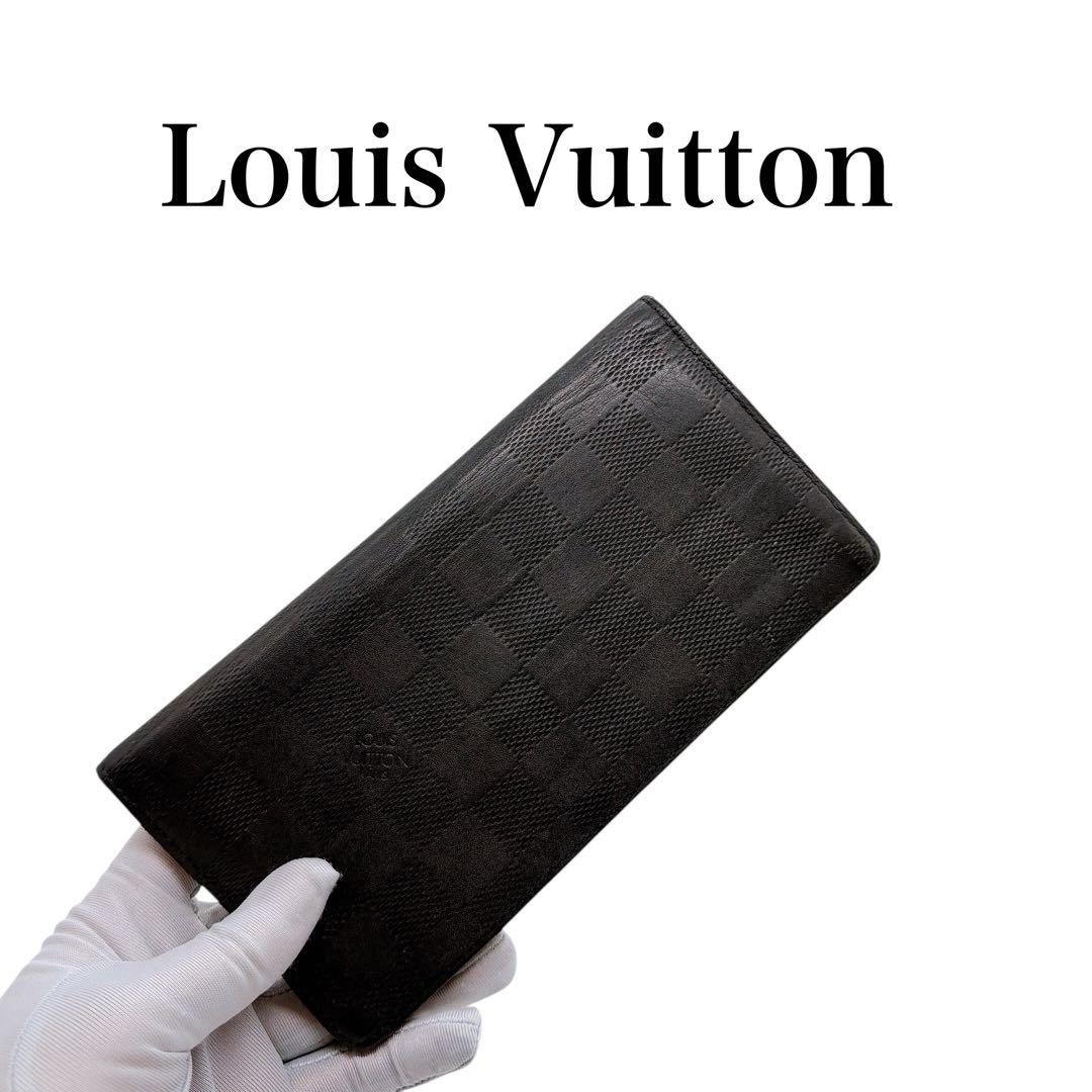 ルイヴィトン N64025 ダミエ アンフィニ ポルトフォイユ ブラザ 長財布LOUIS VUITTON
