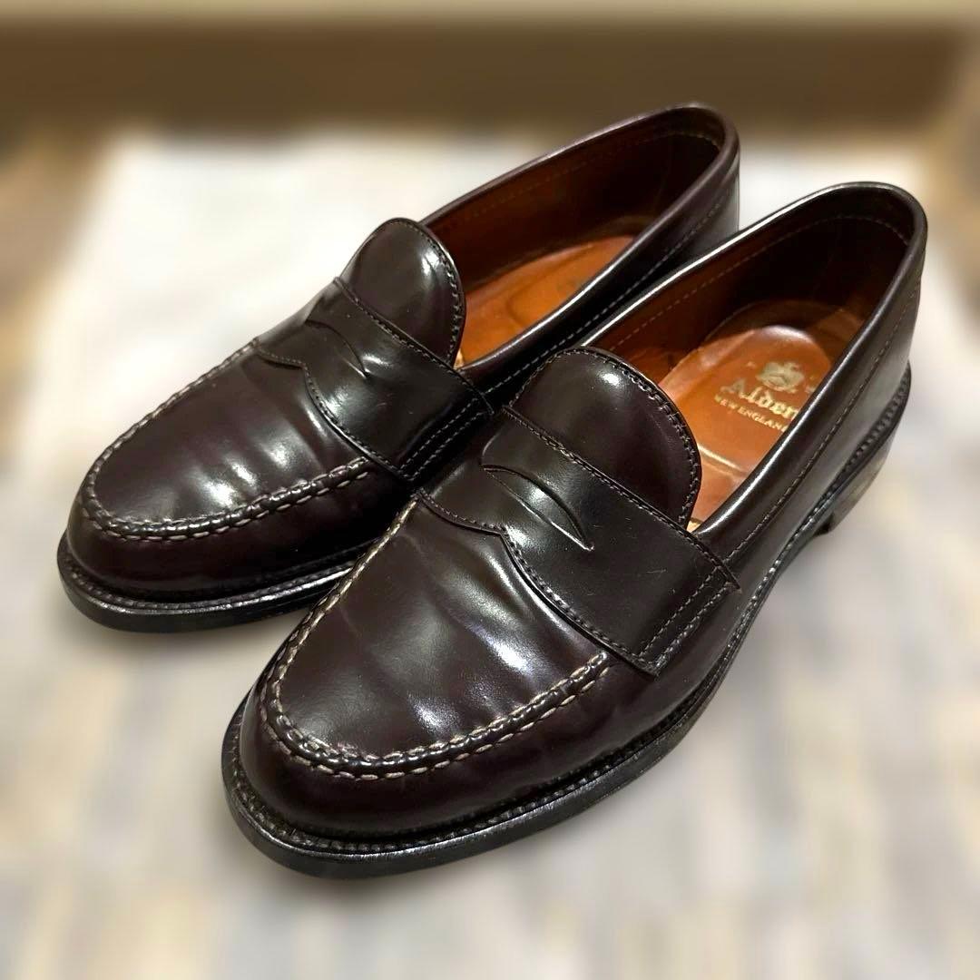 ALDEN 986 Penny Loafer 7D25.5cm・Alden