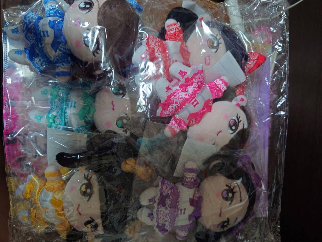 超ときめき♡宣伝部 ちびぬい ぬいぐるみキーホルダー6種セット ちぇきなし