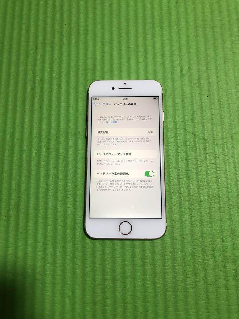 Iphone7 Rose Gold 32GB SIMフリーバッテリー92％良品