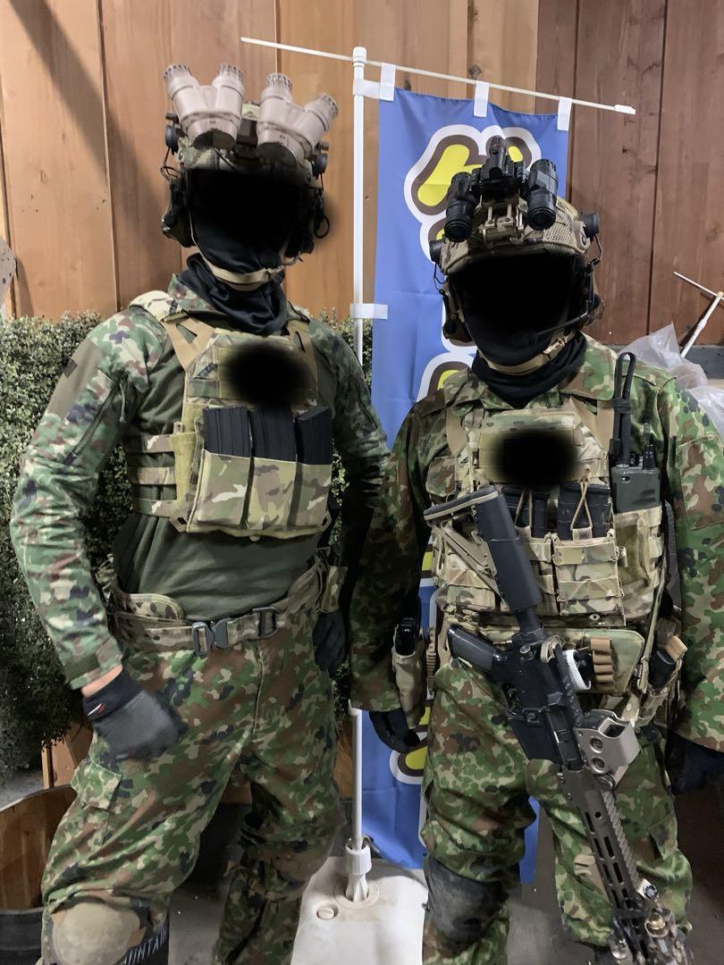陸自迷彩型　フィールドシャツ&フィールドパンツ