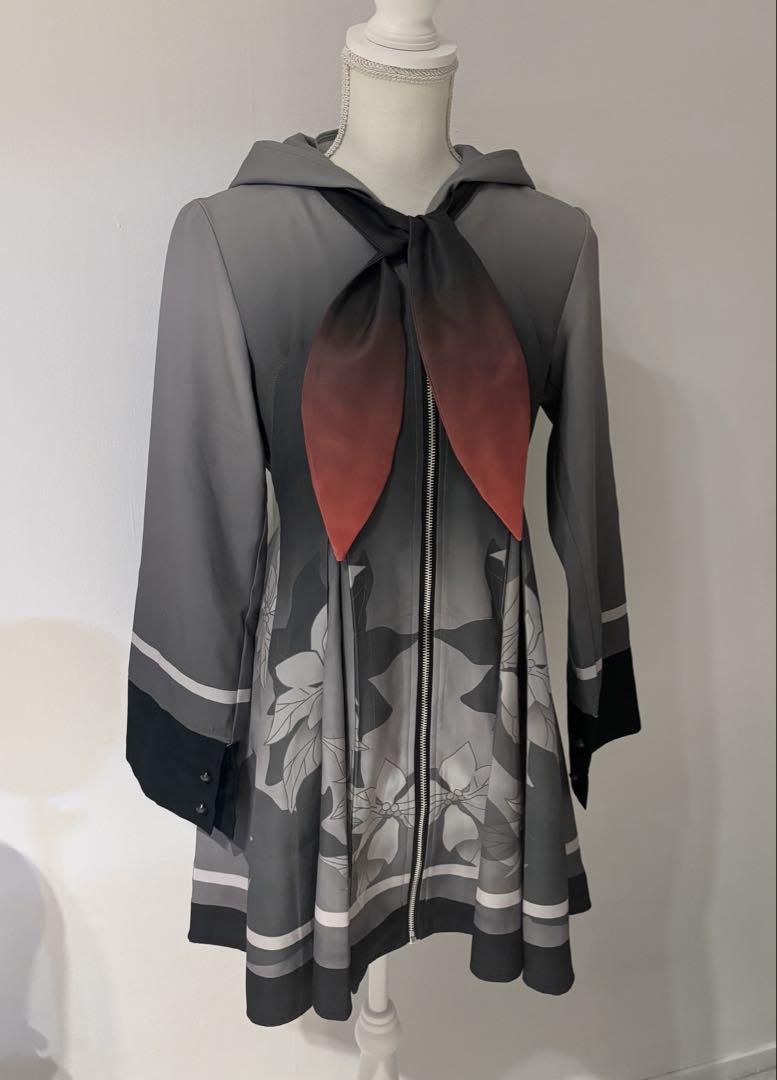 misspointレースエプロン刺繍レースタブリエ　クラロリアリスメイド風 misspointレースエプロン刺繍レースタブリエ クラロリアリスメイド風