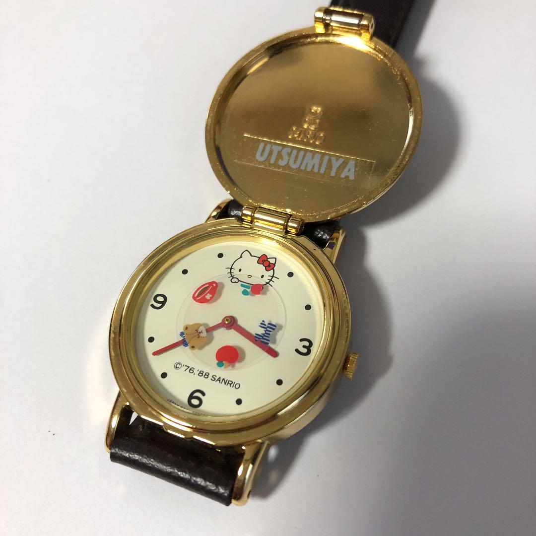 販売ショッピング ハローキティ 蓋付き 腕時計 Since1976 正規取扱品 Estia Events Com