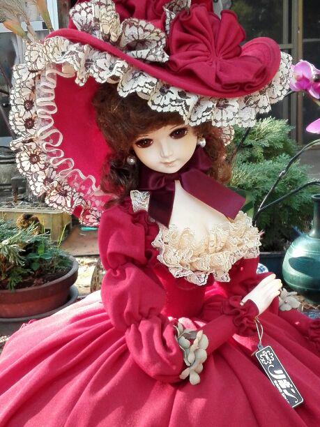 フランス人形　ウエディングドール　リボン　スキヨドール リボン フランス人形 スキヨドール - メルカリ