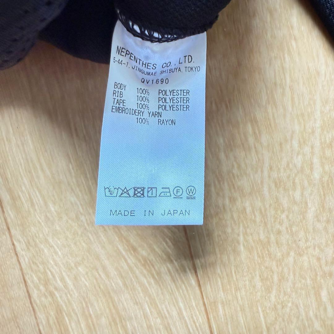 トラックジャケット　L ブラック　グレー　nano ニードルス　ニードルズ