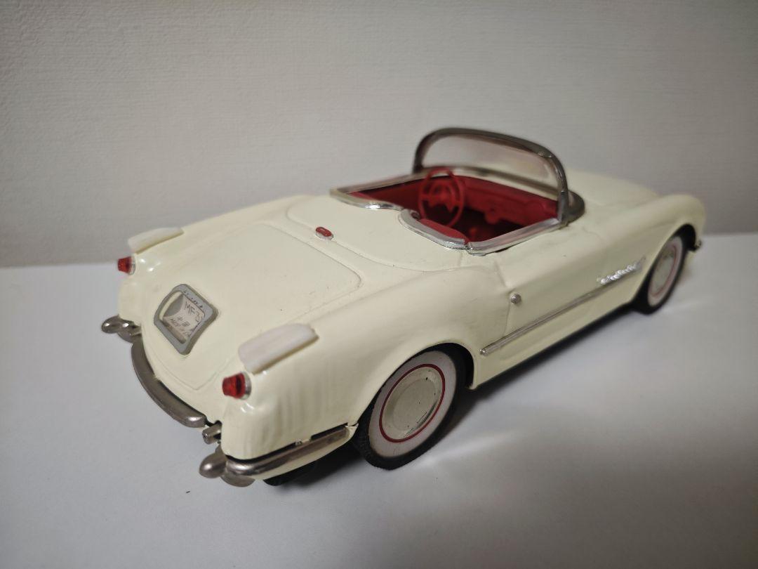 【50％OFF】 ブリキ 車 シボレー コルベット オープン 50's フィフティーズ ミニカー