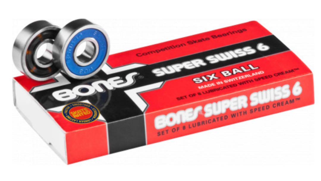 本物ですボーンズベアリングBONES SUPER SWISS 6SIX BALL