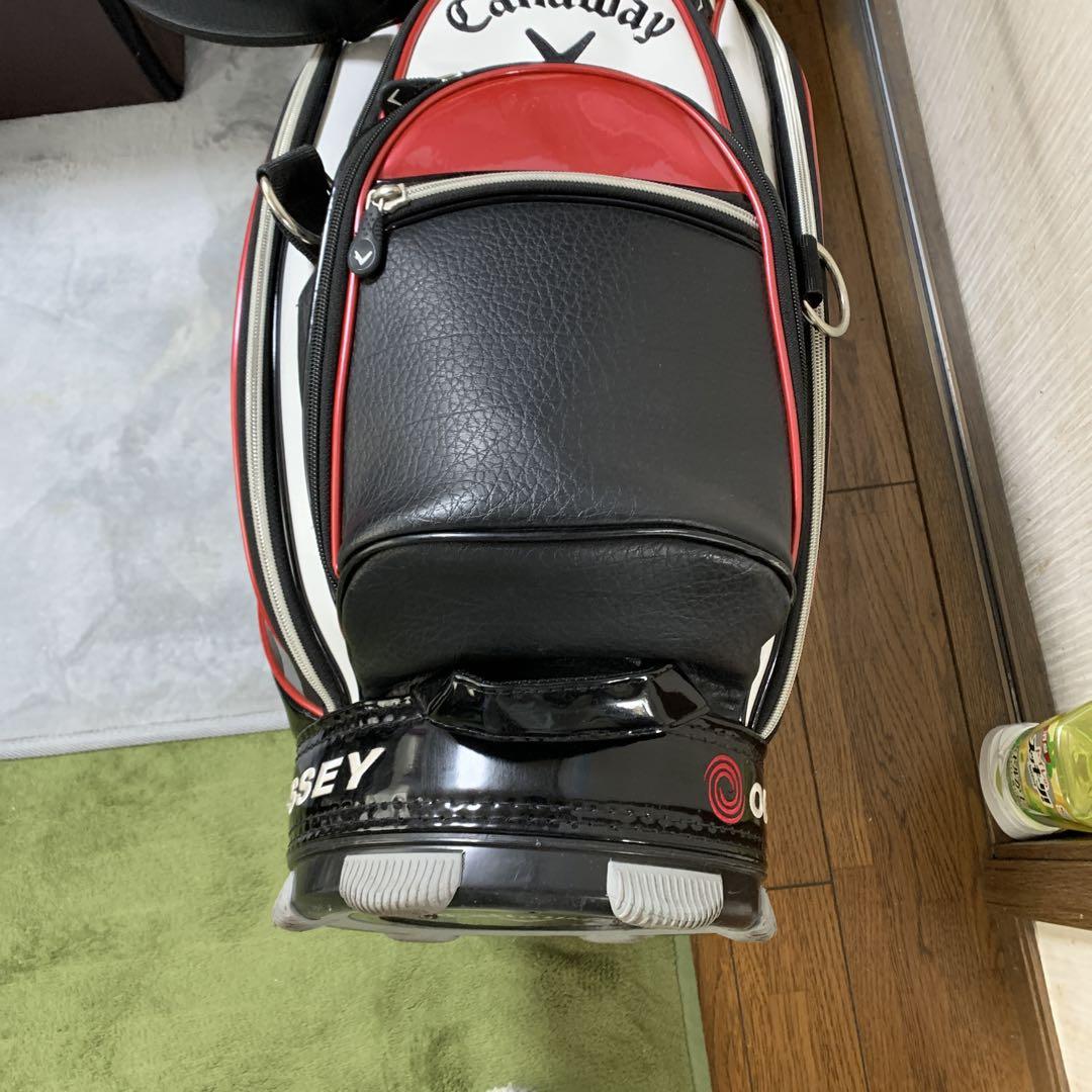 Callaway XR ゴルフキャディバッグ 黒赤