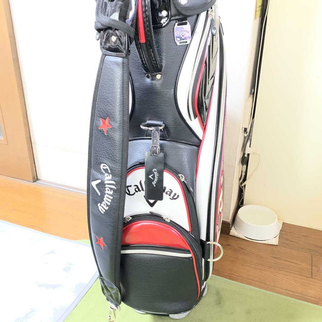Callaway XR ゴルフキャディバッグ 黒赤