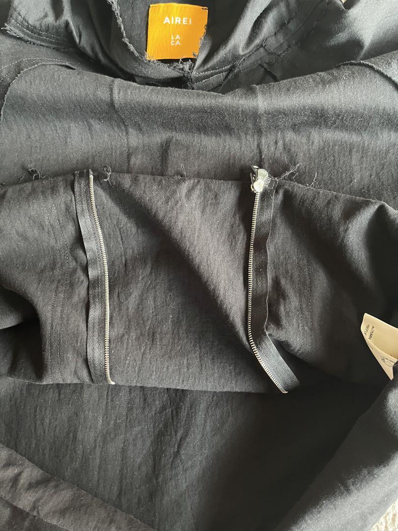 AIREI hoodies パーカー ダブルジップ