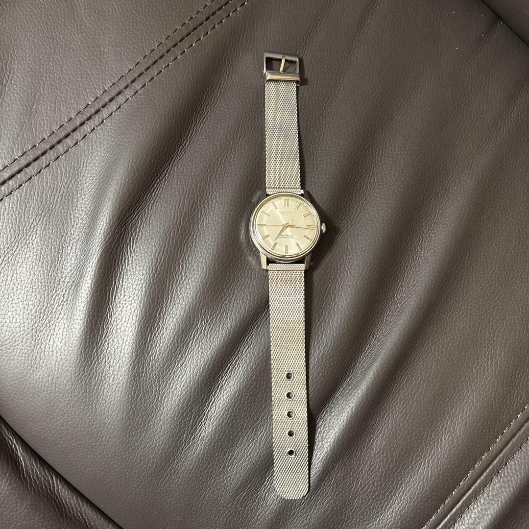 SEIKO 自動巻き メッシュバンド 腕時計
