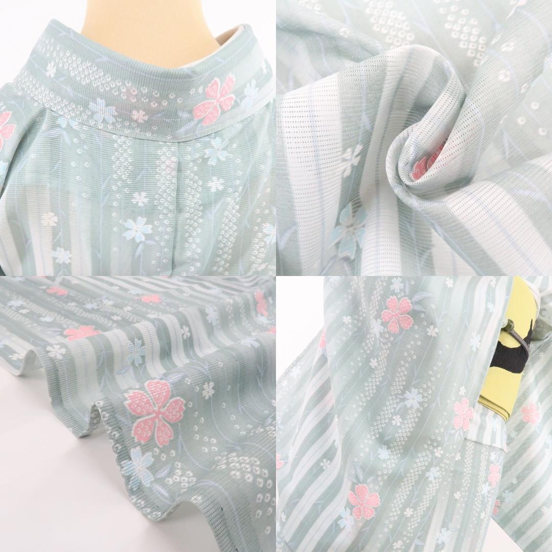 美品未着用 洗える夏着物 七宝 絽 小紋 着物 A2674 美品未着用 洗える夏着物 七宝 絽 小紋 着物 A2674 - メルカリ