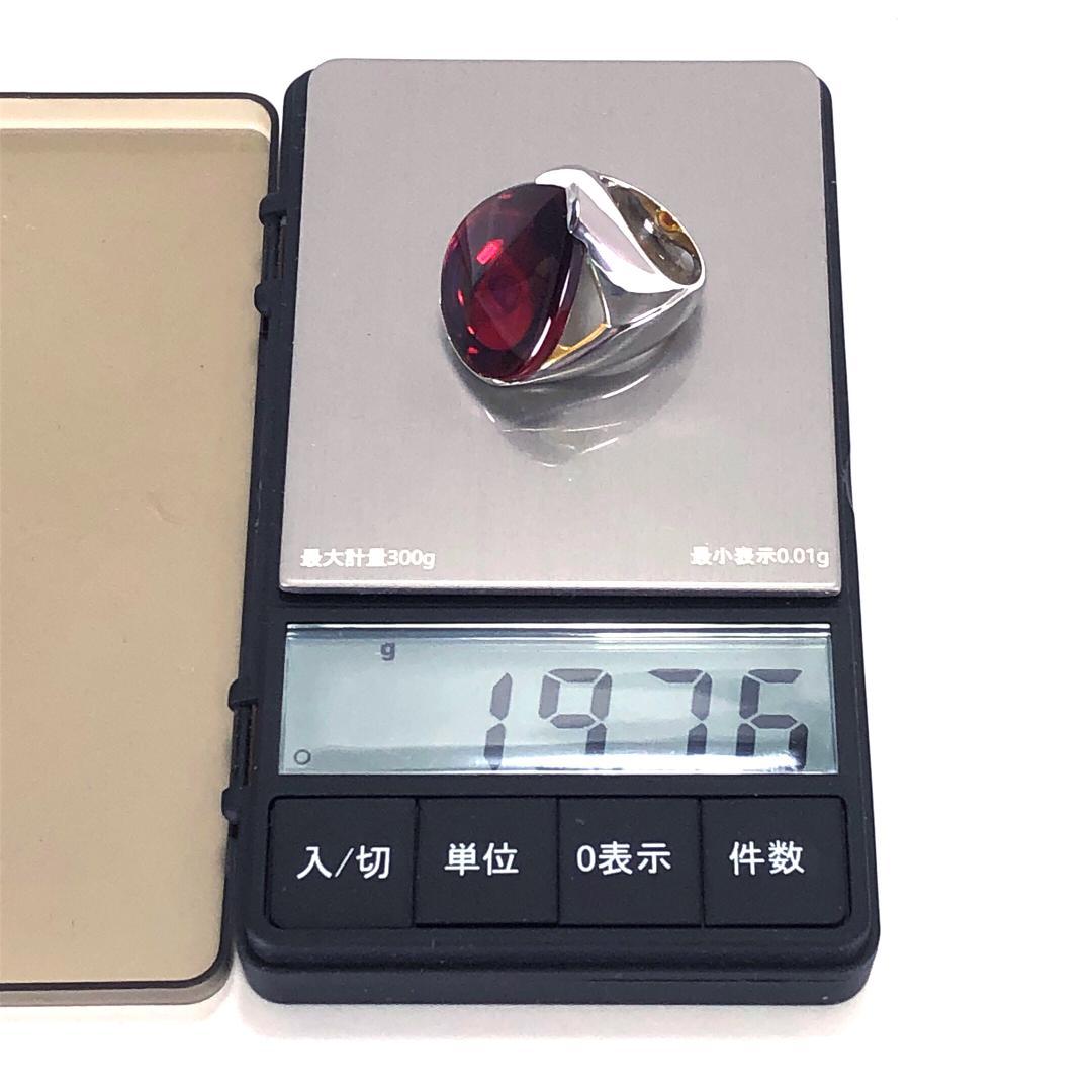 美品・箱付き】バカラ／サイケデリック リング SV925／13号