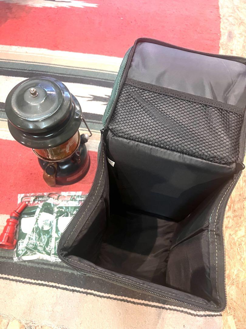 Coleman Lantern ツーマントル　レザーカスタム　ケース付き