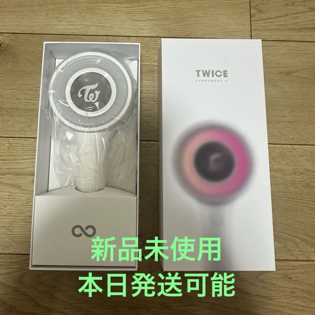 ペンライト　TWICE    CANDYBONG VER.3 新品未開封 TWICE ペンライト CANDYBONG VER.3 新品未開封の通販 by ぬち's