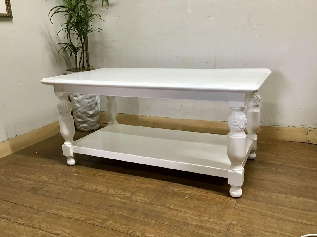 管284☆ヨーロピアンクラシック家具☆姫系☆ロココ調☆センターテーブル