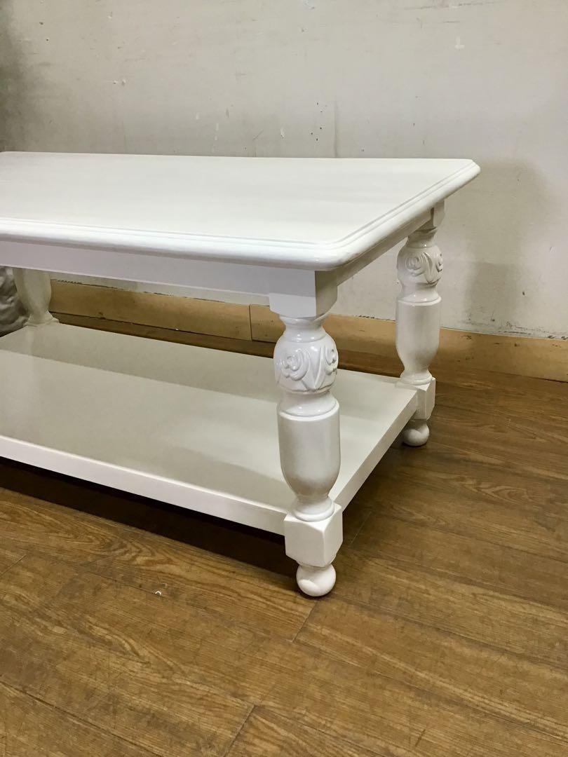 管284☆ヨーロピアンクラシック家具☆姫系☆ロココ調☆センターテーブル