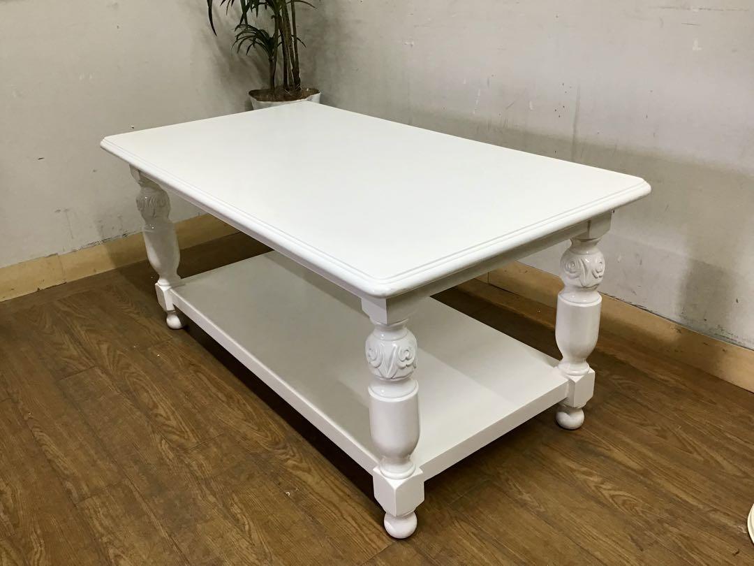 管284☆ヨーロピアンクラシック家具☆姫系☆ロココ調☆センターテーブル