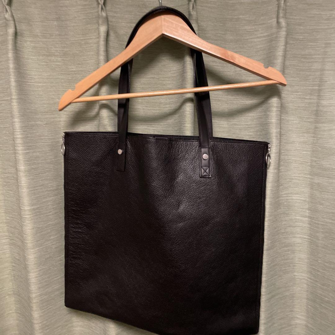 faden レザートートバッグ　黒