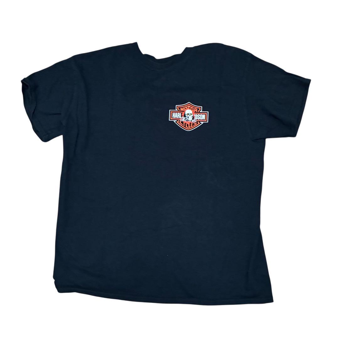 Harley-Davidson スカルデザイン Tシャツ powell - メルカリ