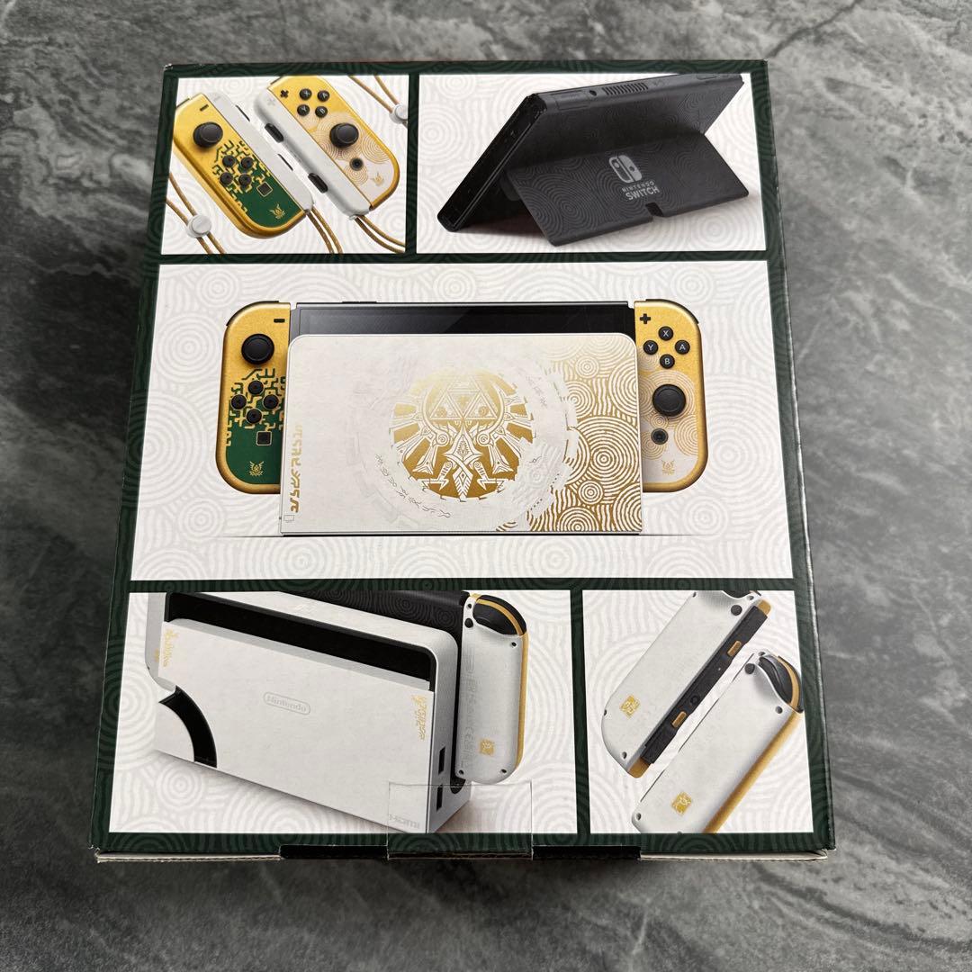 Nintendo Switch OLEDモデル ゼルダの伝説デザイン