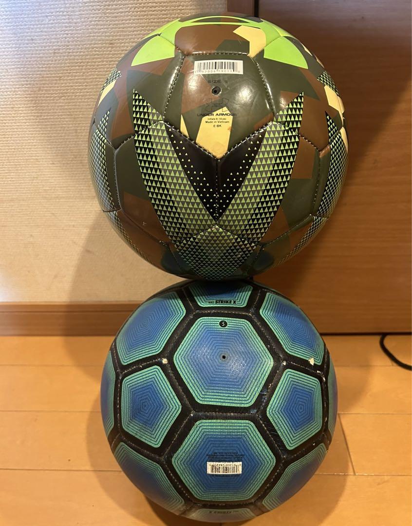 chunサッカーボール５アンダーアーマーunderarmorNIKEナイキ