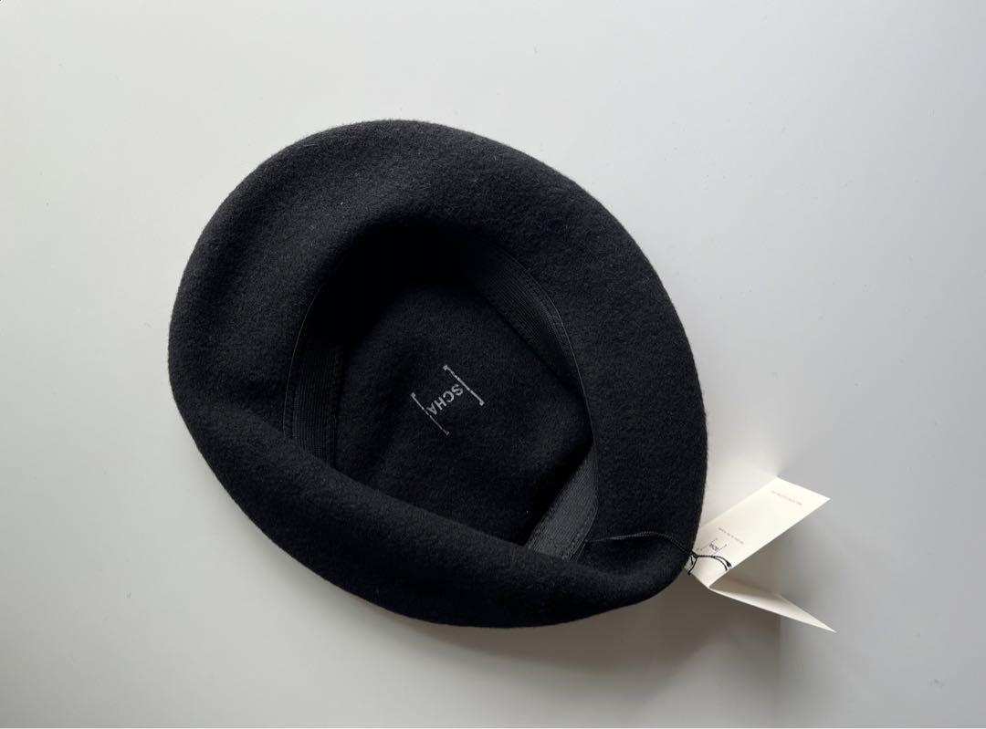 【メーカー公式ショップ】 - 通販ファッション 卸売 SCHA 試着のみ ベレー帽 ウール シャー 帽子