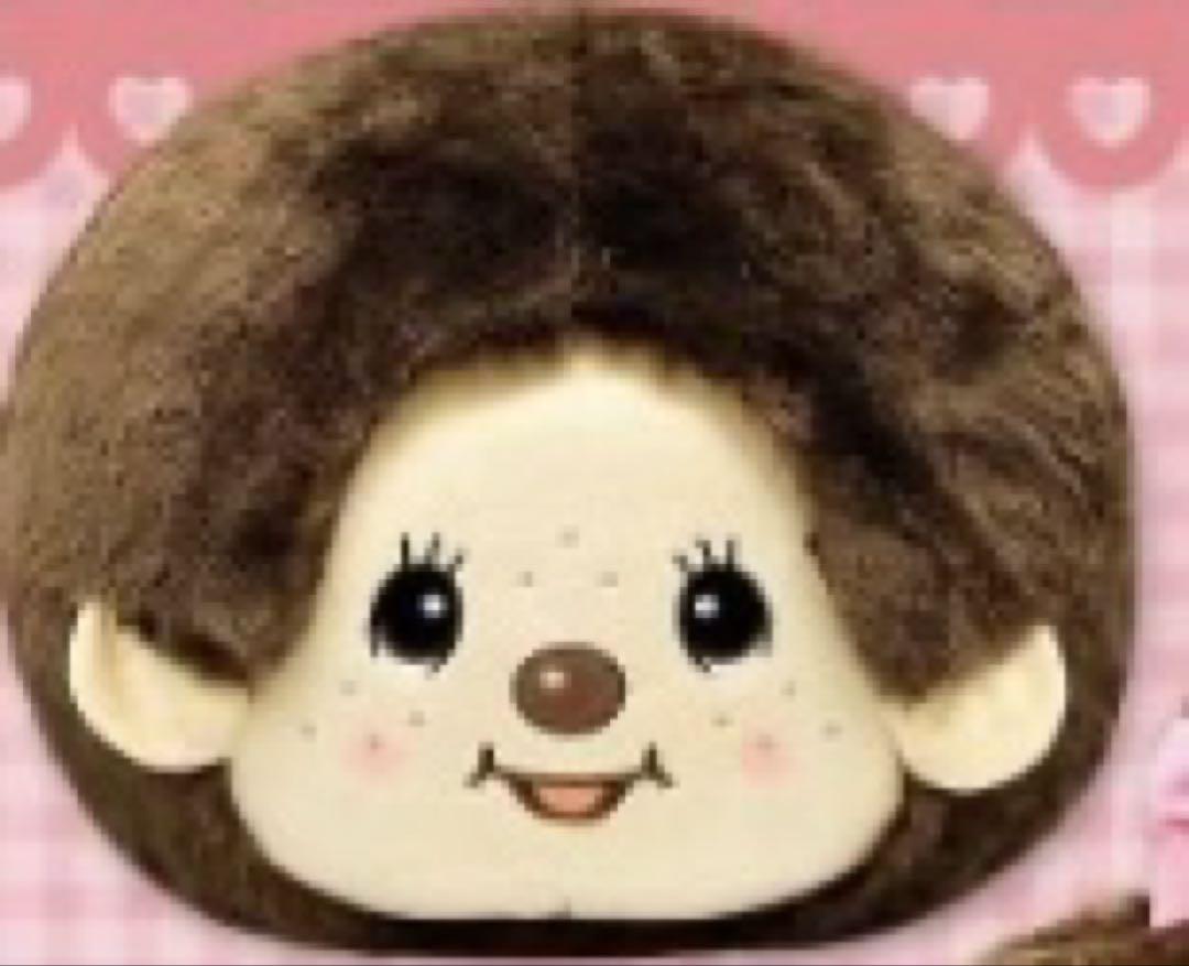 モンチッチフェイスクッション モンチッチくん、モンチッチちゃん