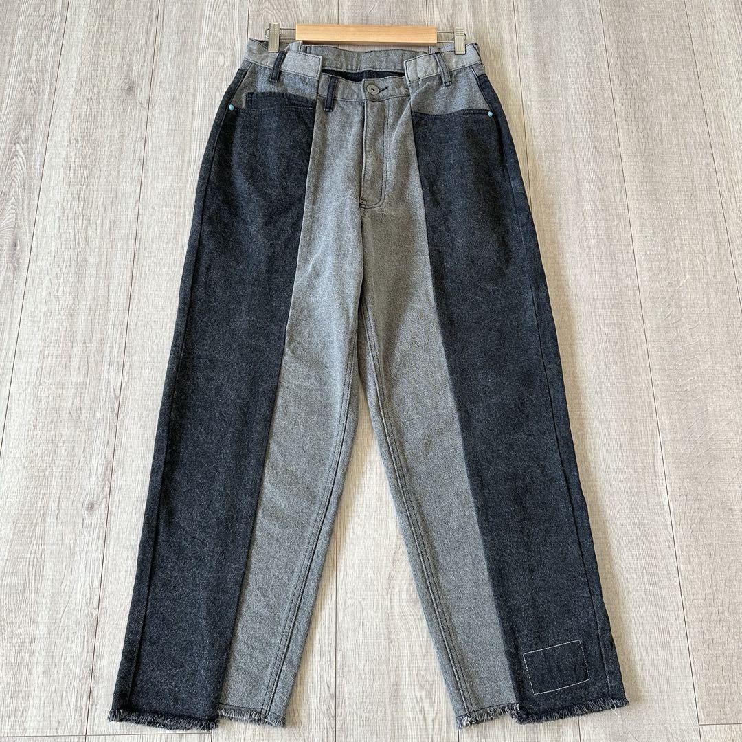DANKE SCHON ダンケシェーン/リメイクデニムパンツ メンズ レディース
