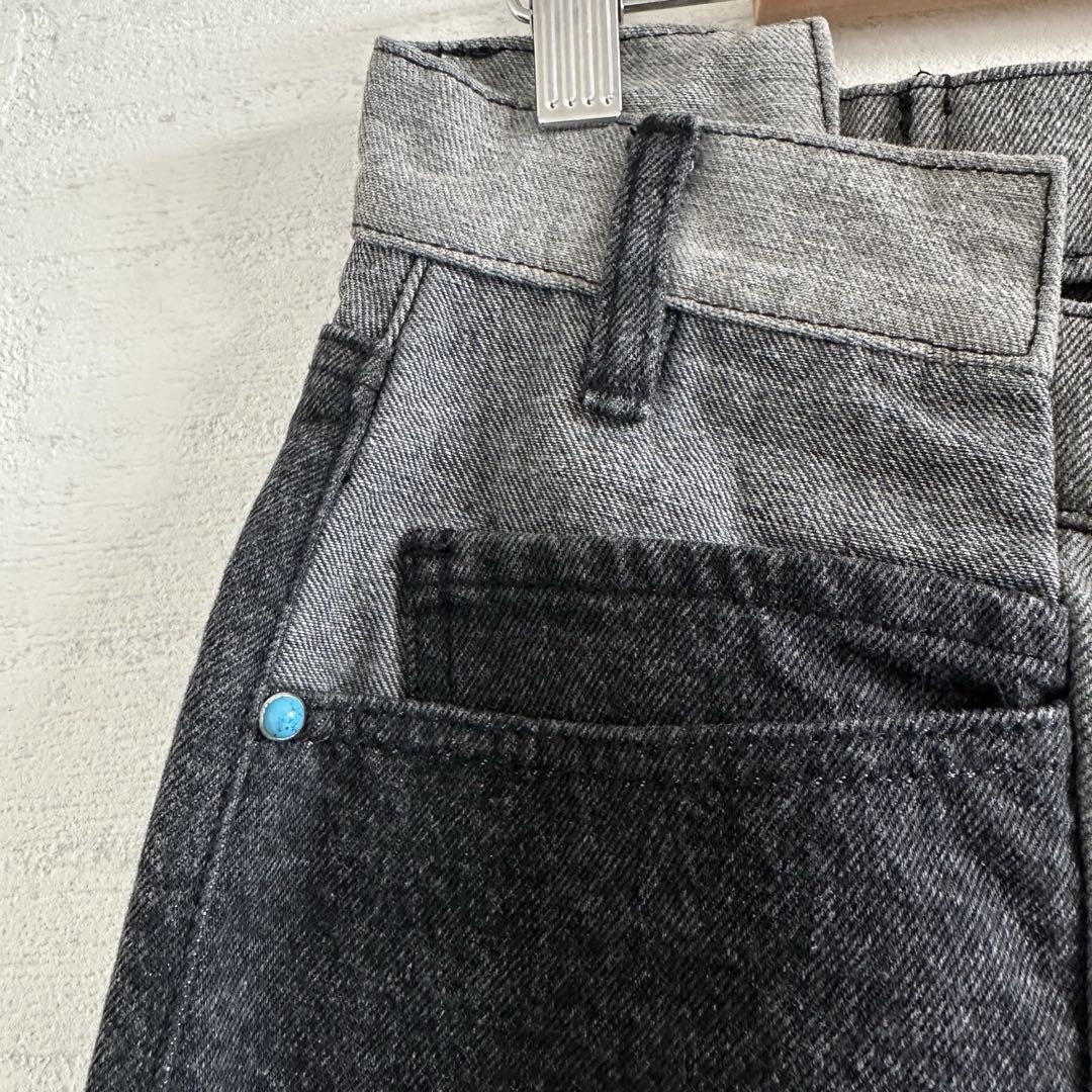 DANKE SCHON ダンケシェーン/リメイクデニムパンツ メンズ レディース
