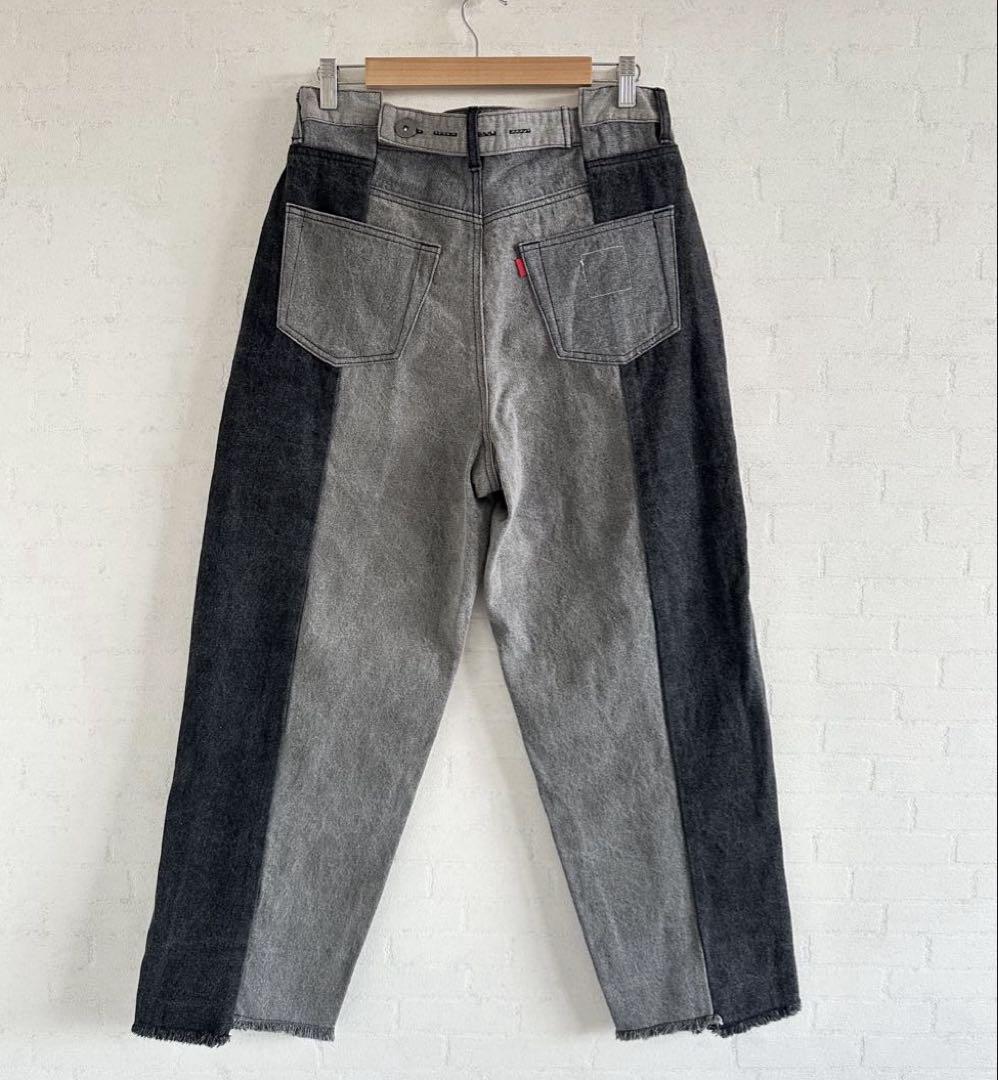DANKE SCHON ダンケシェーン/リメイクデニムパンツ メンズ レディース