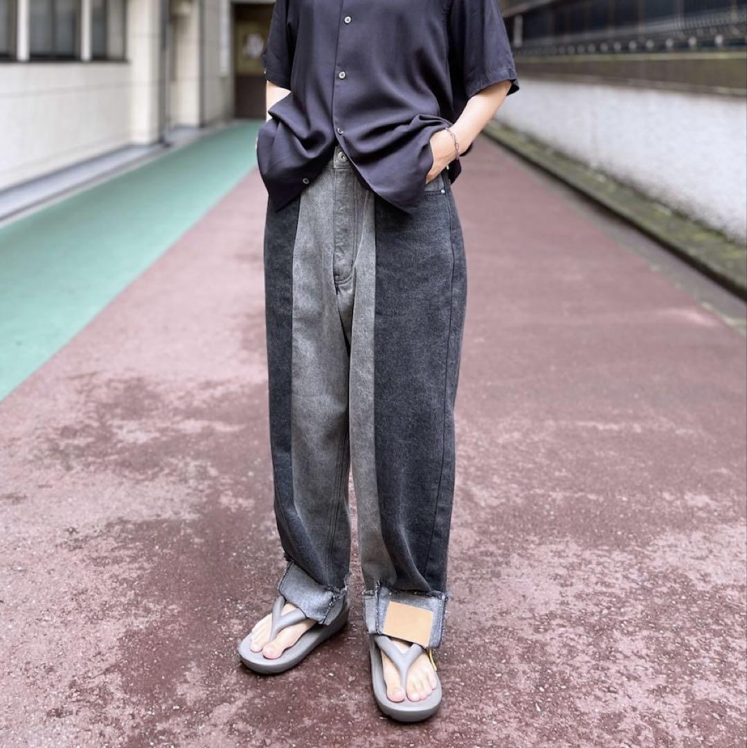 DANKE SCHON ダンケシェーン/リメイクデニムパンツ メンズ レディース