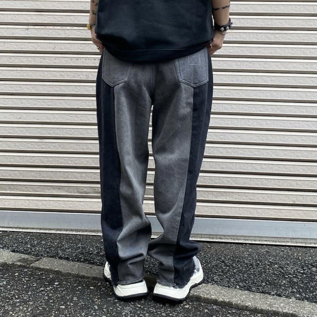 DANKE SCHON ダンケシェーン/リメイクデニムパンツ メンズ レディース