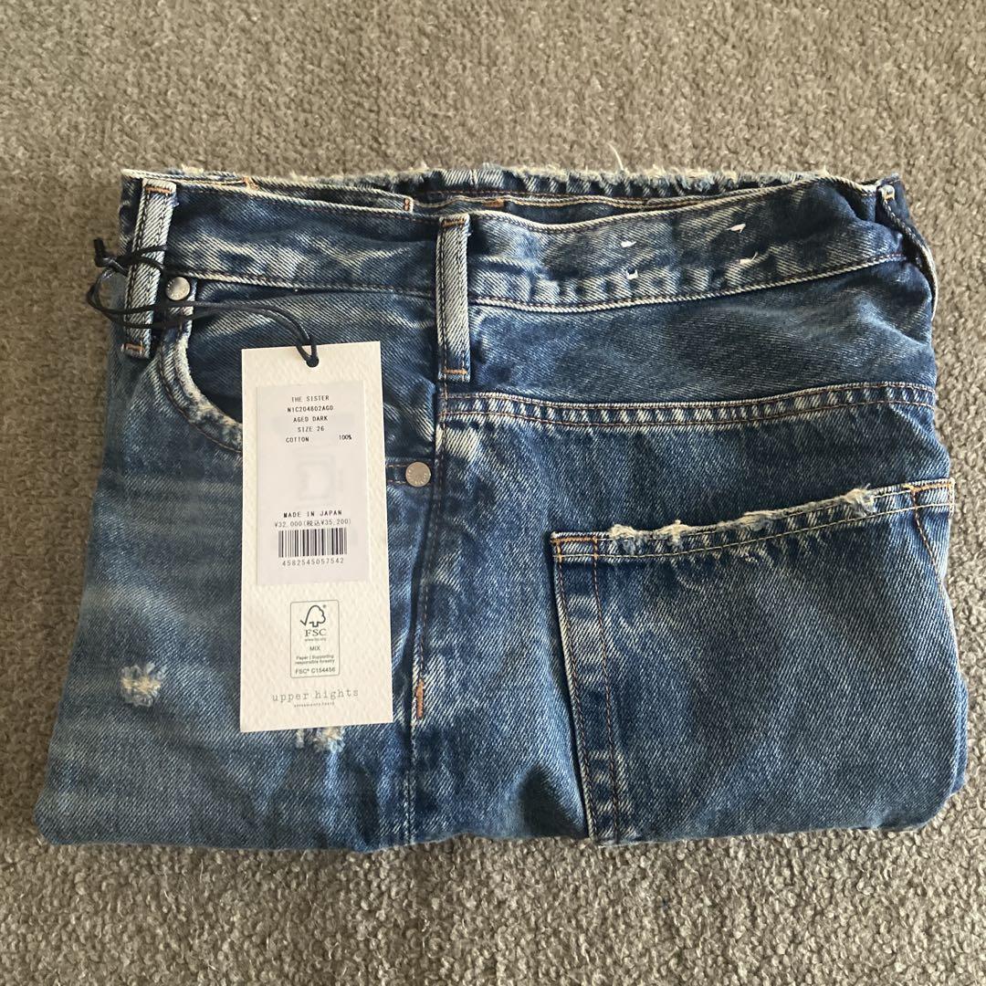 【UPPER HIGHTS/アッパー ハイツ】 DAMAGE DENIM
