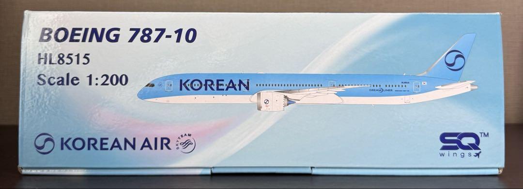 R*n様 SQ Wings 大韓航空 B787-10 HL8515 1/200 - メルカリ