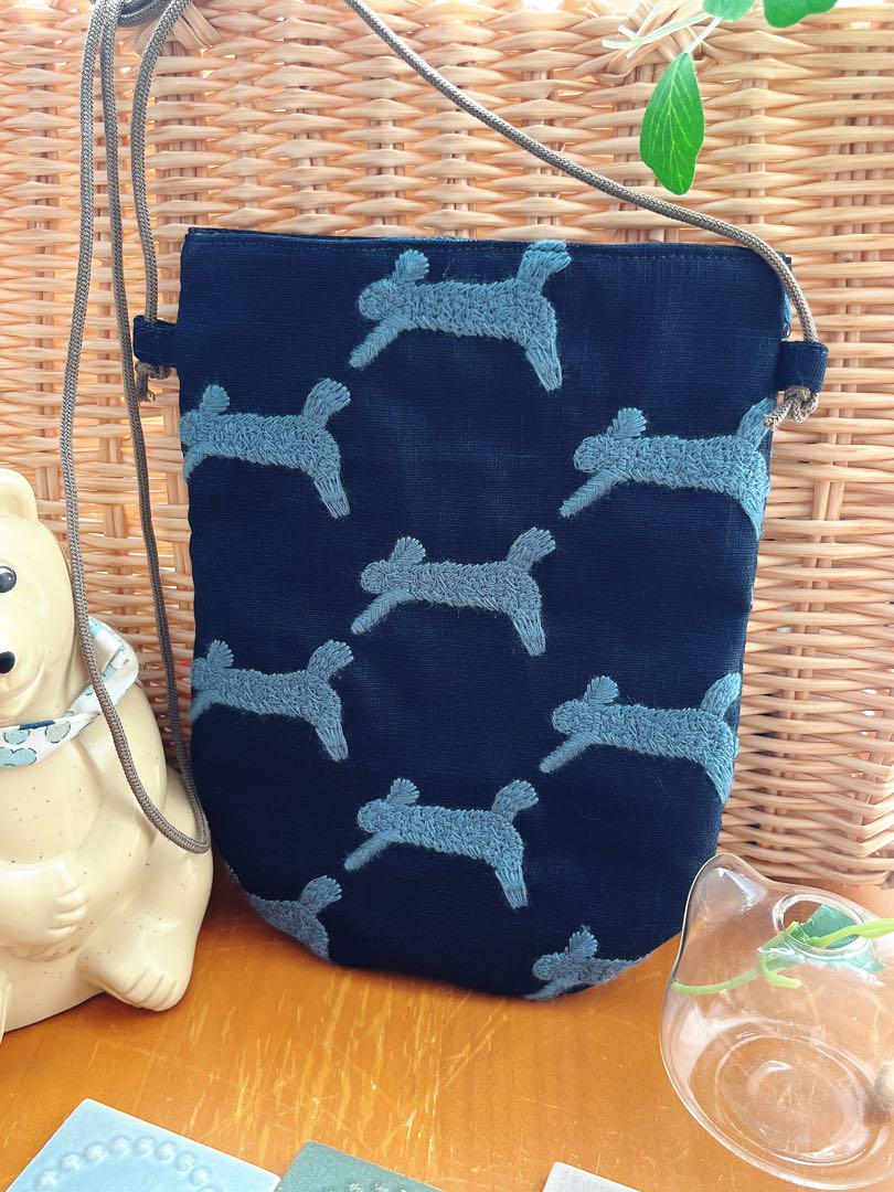 ＊runrunrun ミニショルダー＊さくらピンク・ミナペルホネン ハンドメイド runrunrun ミニショルダー＊さくらピンク・ミナペルホネン