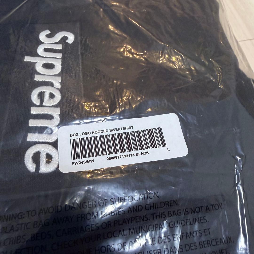 L Supreme Box Logo Hooded Sweatshirt 黒 L Supreme Box Logo Hooded Sweatshirt 黒