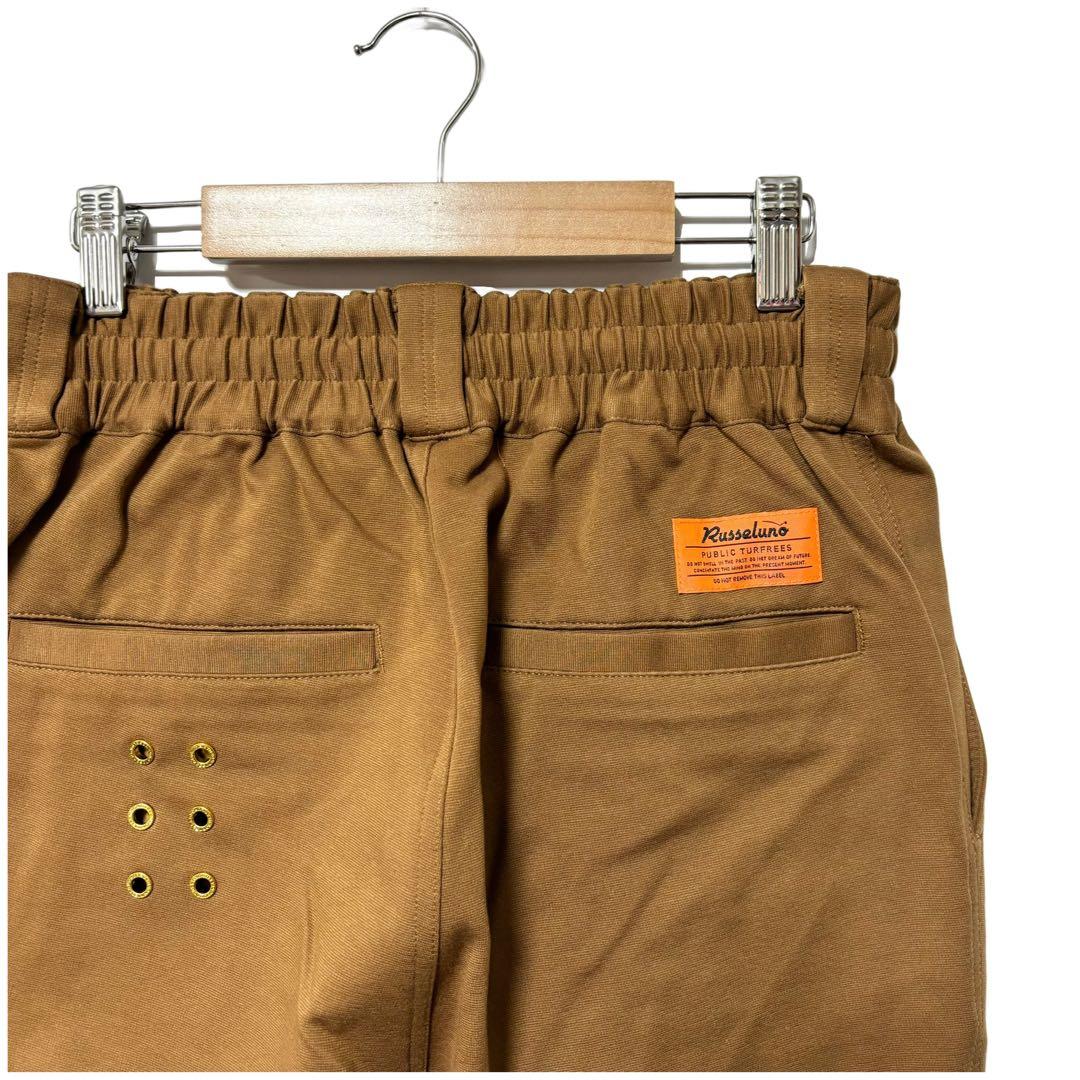 新品 ラッセルノ ゴルフ ツートン スリムジョガーパンツ ブラウン L 5 新品 ラッセルノ ゴルフ ツートン スリムジョガーパンツ ブラウン L 5