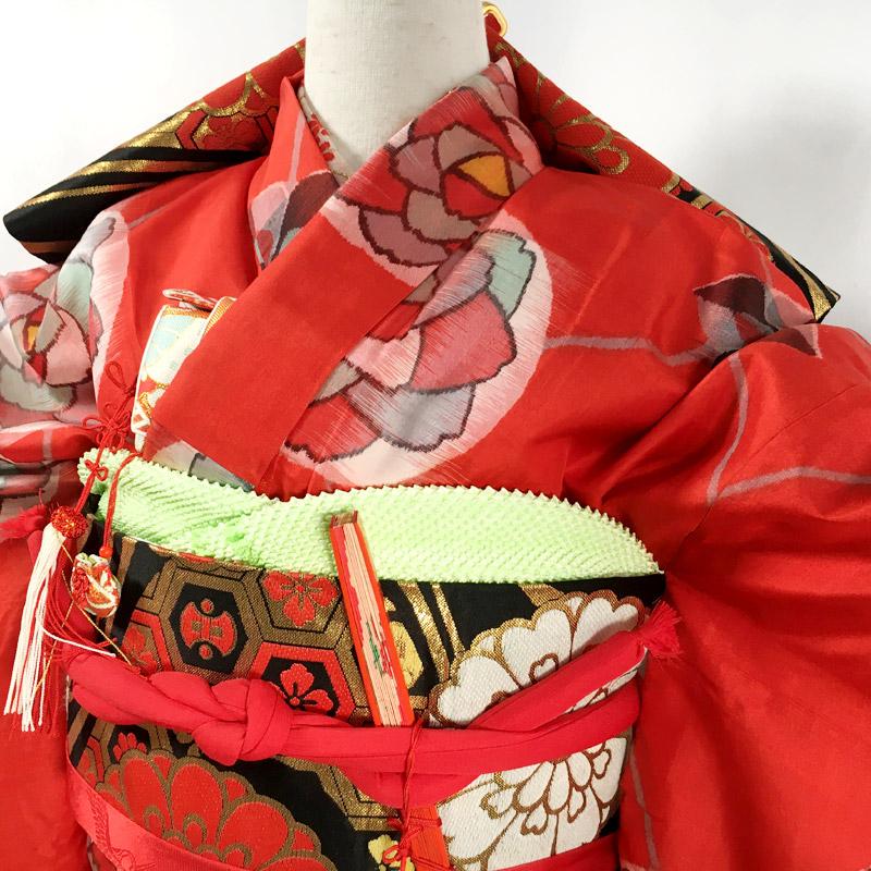 HOT安い お値下げ 女児 着物&丸帯&長襦袢&帯揚げ 銘仙 sZRw2-m54349206409 15mw4 七五三 七歳 爆買い