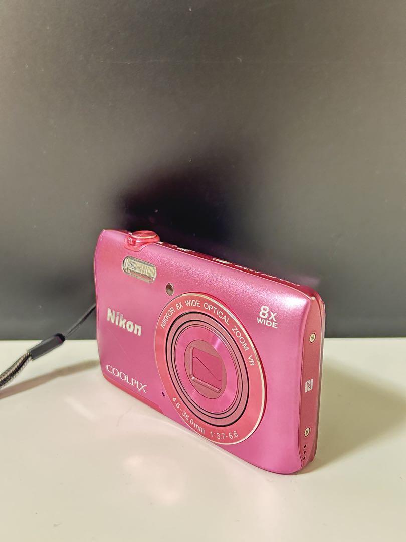 Nikon デジタルカメラ COOLPIX S3700 ピンク 光学8倍ズーム