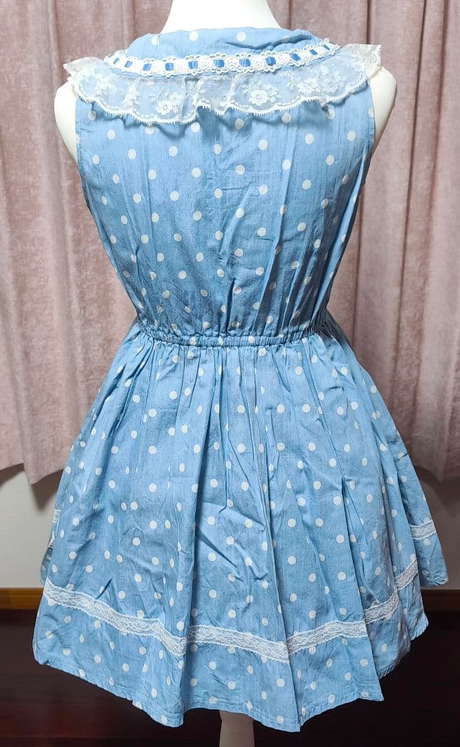 リズリサポルカドットワンピース SIZE LIZ LISA DECORATOM_COM_BR