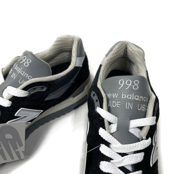 【期間限定価格】ニューバランス U998BL(D/27.5cm)黒 190303