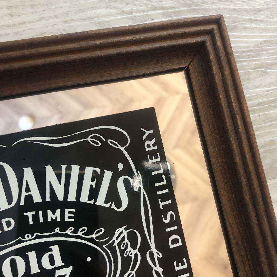 希少アメリカUSA⭐️Jack Daniel'sジャックダニエルパブミラー