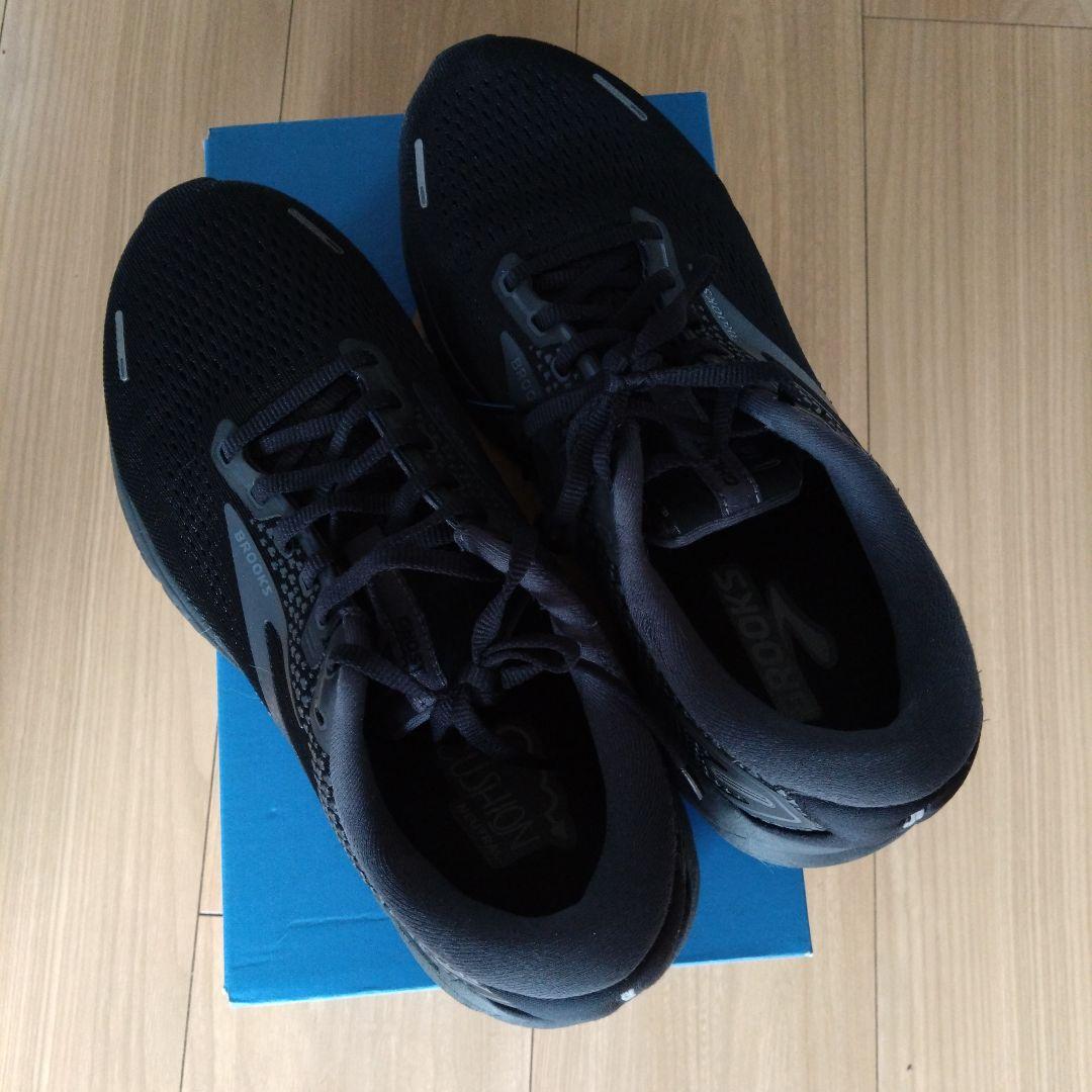 Brooks Ghost 14 エクストラワイド ブラック 26.0cm