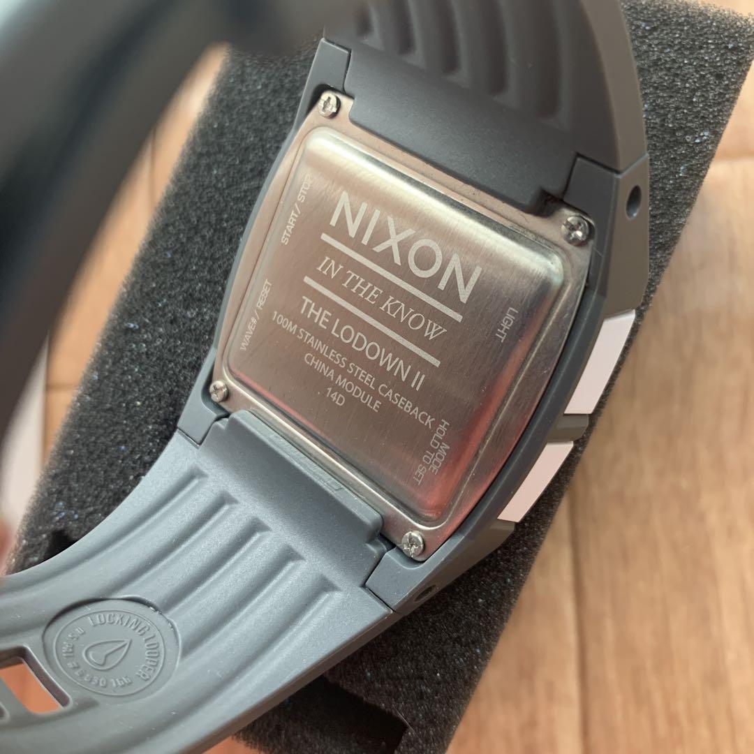NIXON ニクソン LODOWN II CHARCOAL チャコール 時計